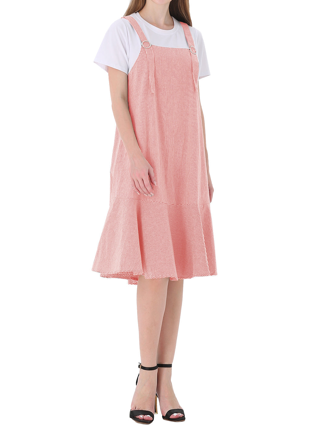 Flounce Apron Chic Dress