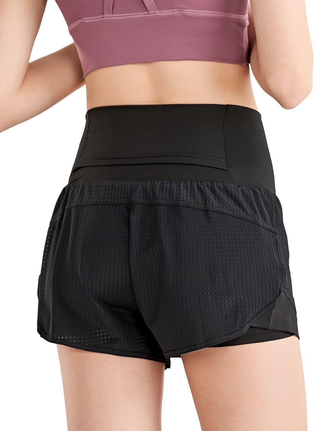 Quick Dry Loose Running Shorts 2-in-1 Gym