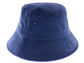 Anna-Kaci Corduroy Bucket Hat Lightweight Casual Solid Color Unisex Cotton Fishing Hat