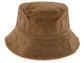 Anna-Kaci Corduroy Bucket Hat Lightweight Casual Solid Color Unisex Cotton Fishing Hat