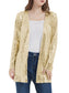 Anna-Kaci Women's Sequin Jacket Open Front Coat Blazer Party Cocktail Outerwear Cardigan