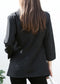 Ruched Open Front Blazer