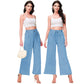 Anna-Kaci Womens High Waist Drawstring Wide Leg Long Pants Casual Loose Soft Ladies Pants with Pockets