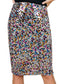 Sparkly Sequins Cocktail Midi Skirt