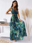 Anna-Kaci Beach Paradise Floral Print Maxi Dress for Women