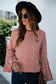Anna-Kaci Bell Long Sleeve Floral Print Blouse Round neck for Women