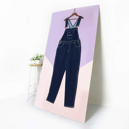 Anna-Kaci Denim Oversized Overalls | Womens | Anna-Kaci Dark Indigo / Small