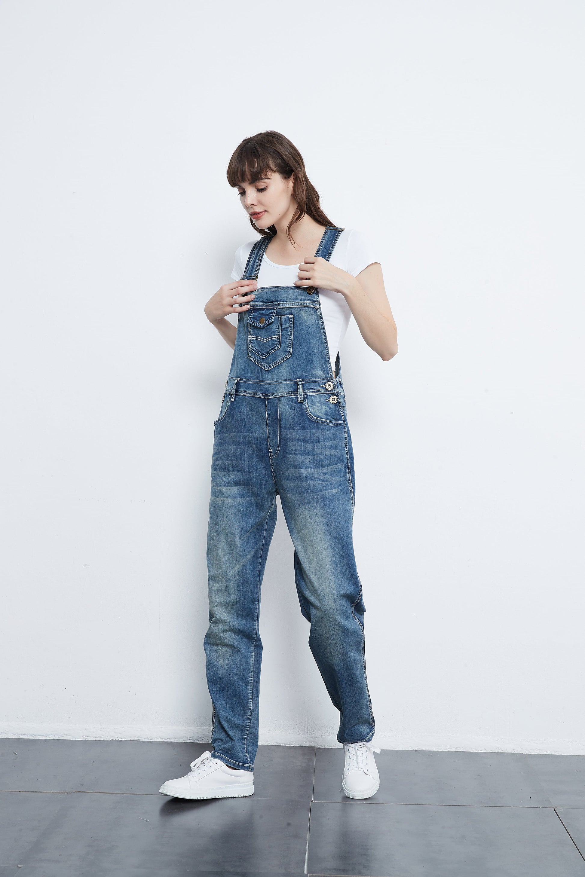 Anna-Kaci Denim Oversized Overalls | Womens | Anna-Kaci