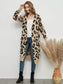 Anna-Kaci Leopard Cheetah Print Cardigan Long Sleeve Open Front With Pockets | Womens | Anna-Kaci