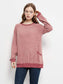 Anna-Kaci Long Sleeve Pocket Front Pullover | Anna-Kaci