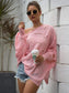 Anna-Kaci Loose Batwing Sleeve Hollow Out Knit Sweater Top | Womens | Anna-Kaci