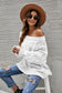 Anna-Kaci Off Shoulder Long Sleeve Oversized Cable Knit Sweater for Women