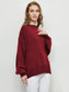 Anna-Kaci Open Back Tied Bow Knitted Chunky Long Sleeve Sweater for Women