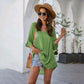 Anna-Kaci Relaxed Summer Gathered Breeze Blouse Tunic | Anna-Kaci