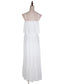 Anna-Kaci Womens Casual Boho Spaghetti Strap Flowy Maxi Dress Tunic Ruffle Hem